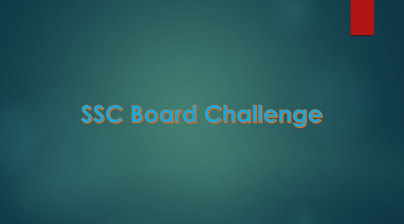 SSC Board Challenge