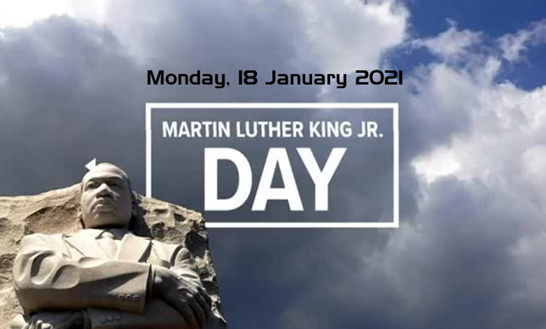 Martin Luther King Jr Day 2021