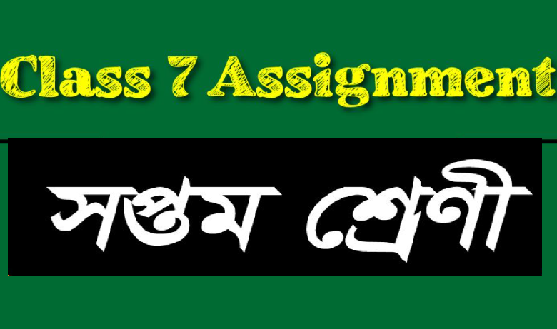 Class Seven Assignment Answer